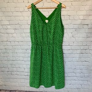Green Polka Dot Dress